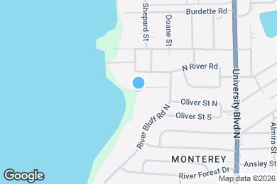 Map image of the property - 5130 River Bluff Ln