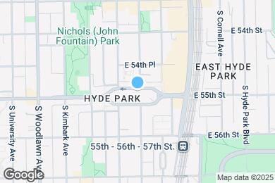 Map image of the property - 1451 E 55th St