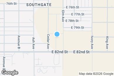 Map image of the property - 8007 Date Ave