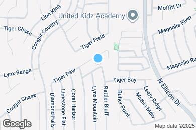 Map image of the property - 10311 Cougar Gap