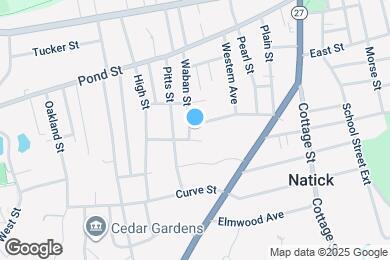 Map image of the property - 26 Waban St