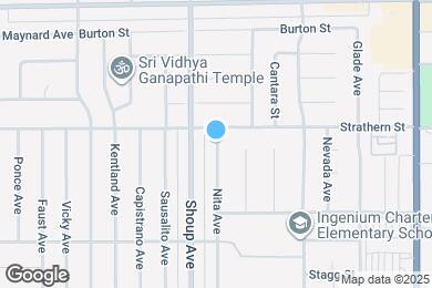 Map image of the property - 7949 Nita Ave