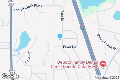 Map image of the property - 1123 Tara Dr