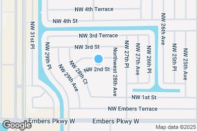 Map image of the property - 2821 NW 2nd St