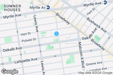 Map image of the property - 62 Stuyvesant Ave