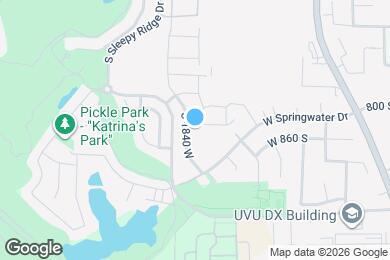 Map image of the property - 1823 W 850 S