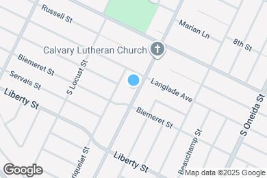 Map image of the property - 1418 S Ridge Rd