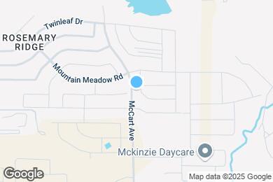 Map image of the property - 4061 May Water Trl