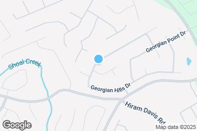 Map image of the property - 765 Georgian Hills Dr