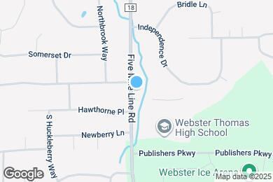 Map image of the property - 786 Five Mile Line Rd