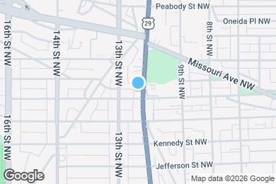 Map image of the property - 5702-5708 Georgia Ave NW