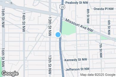Map image of the property - Georgia Flats