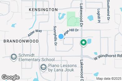 Map image of the property - 1804 Orange Hill Dr