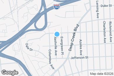 Map image of the property - 1913 Nashville Ave