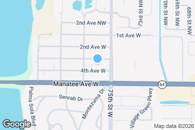 Map image of the property - 7511 4th Ave W