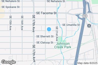 Map image of the property - 1924 SE Harney St