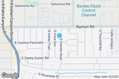 Map image of the property - 585 S Camino Real