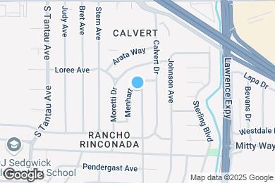 Map image of the property - 10305 Wunderlich Dr