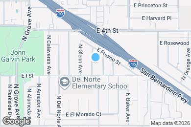 Map image of the property - 928 N Humboldt Ave