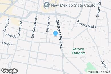 Map image of the property - 644 Old Santa Fe Trl