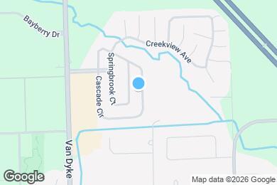 Map image of the property - 11789 Cascade Cir