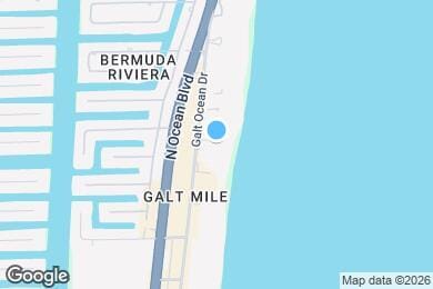 Map image of the property - 3900 Galt Ocean Dr
