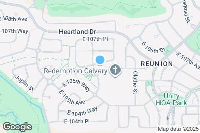 Map image of the property - 16330 E 106th Way