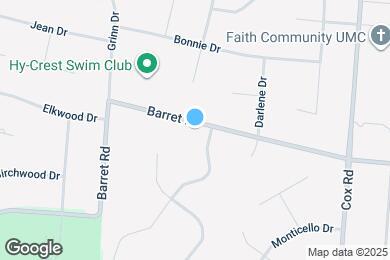 Map image of the property - 7615 Barret Rd