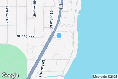 Map image of the property - 3825 NE 155th Pl