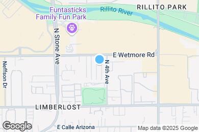 Map image of the property - 4342 N Radin Ave