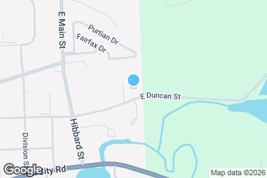 Map image of the property - 1006 E Duncan St