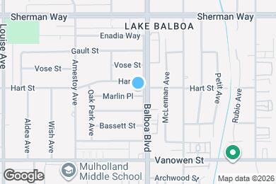 Map image of the property - 16907 Marlin Pl