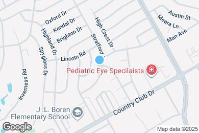Map image of the property - 1523 Stratford Dr