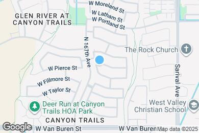 Map image of the property - 16671 W McKinley St