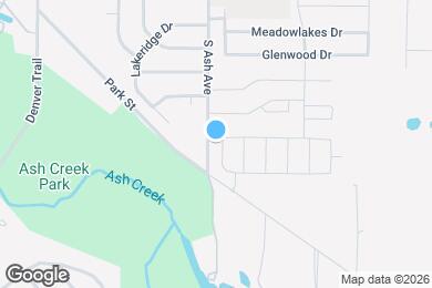 Map image of the property - 1108 Edgewater Dr