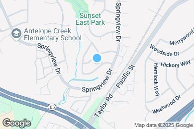 Map image of the property - 3020 Twin Creeks Ln