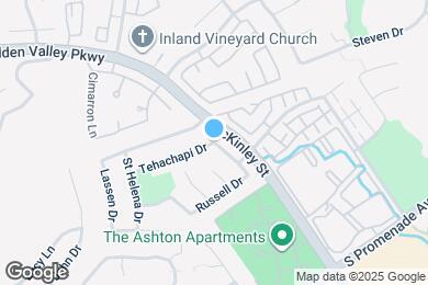 Map image of the property - 2418 Tehachapi Dr