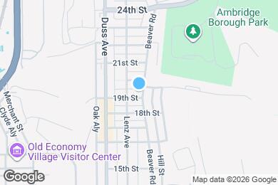 Map image of the property - 1901 Beaver Rd