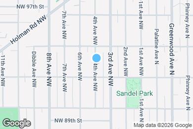 Map image of the property - 9218 4th Ave NW