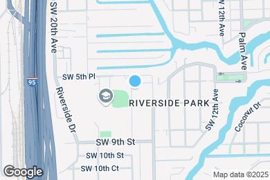 Map image of the property - 624 SW 16th Ave