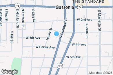 Map image of the property - 407 S Chester St