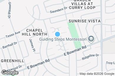 Map image of the property - 2100 Willowbend Dr