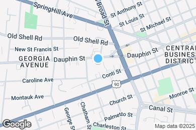 Map image of the property - 921 Dauphin St