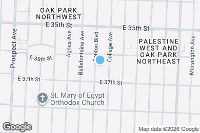 Map image of the property - 3619 Benton Blvd