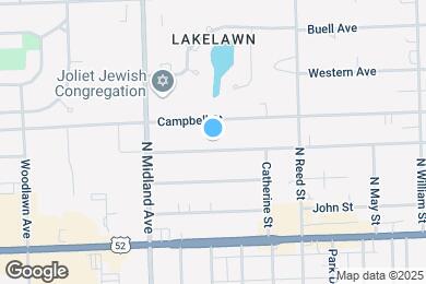 Map image of the property - 1221 Oneida St