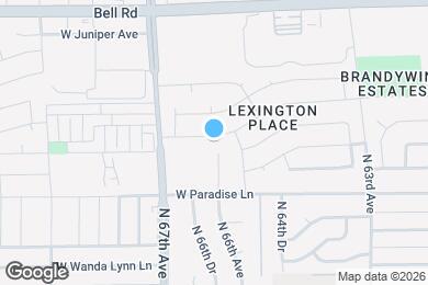 Map image of the property - 6543 W Kings Ave