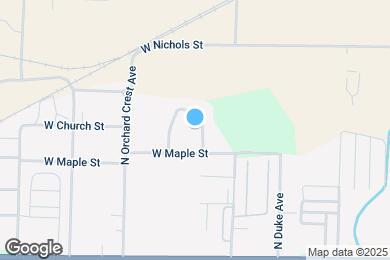 Map image of the property - 711 N Jonathan Ave