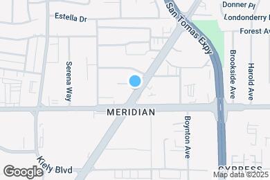 Map image of the property - 54 Saratoga Ave