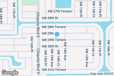 Map image of the property - 1419 SW 29th Terrace