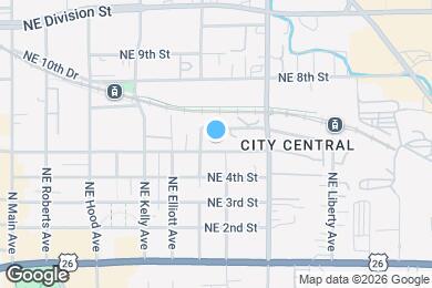 Map image of the property - 755 NE 5th St